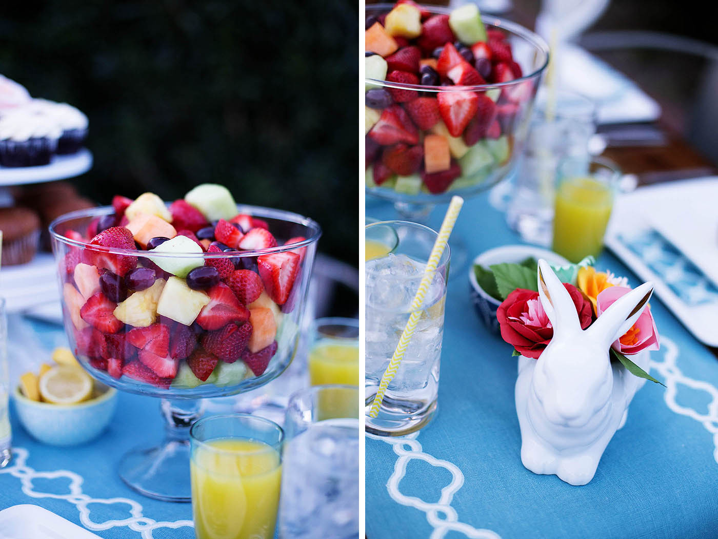 Outdoor Easter Dinner + Hosting Tips