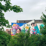 Riding The 606 during a multigenerational family vacation in Chicago, IL