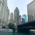 The Chicago Architecture Foundation River Cruise during a Multigenerational family vacation in Chicago, IL