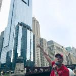 The Chicago Architecture Foundation River Cruise during a Multigenerational family vacation in Chicago, IL