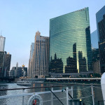 The Chicago Architecture Foundation River Cruise during a Multigenerational family vacation in Chicago, IL